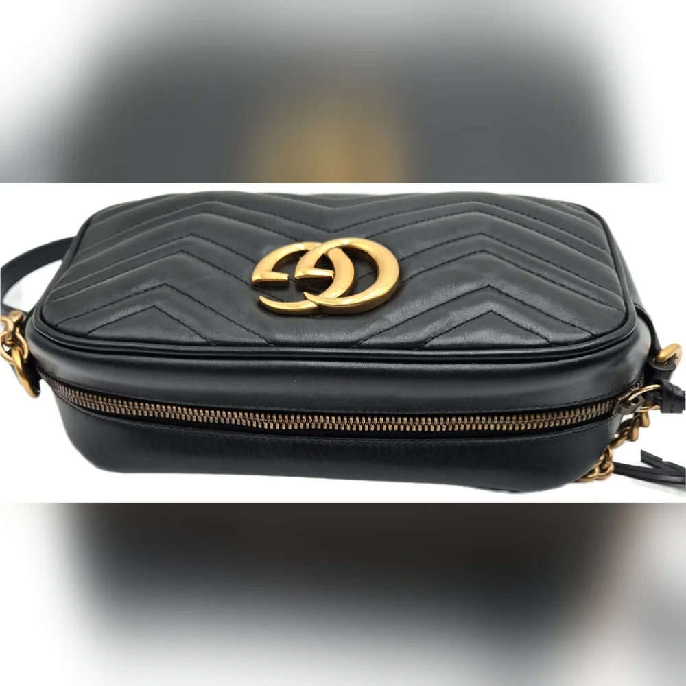 COA Included -  Gucci Shoulder Bag / Crossbody GG Marmont - Picture 8 of 14